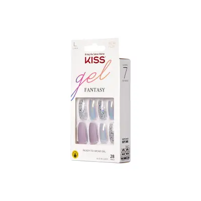 Kiss veštački nokti – gel fantasy – rainbow rings