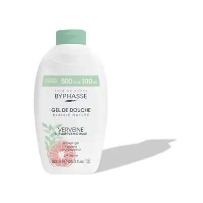 Byphasse gel za tuširanje - verbena i grejpfrut  600 ml