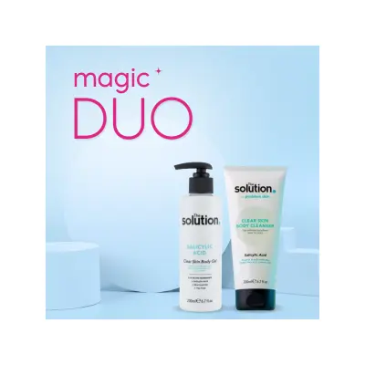 Salicylic Duo Care Box - The Solution gel za telo i gel za tuširanje sa salicilnom kiselinom