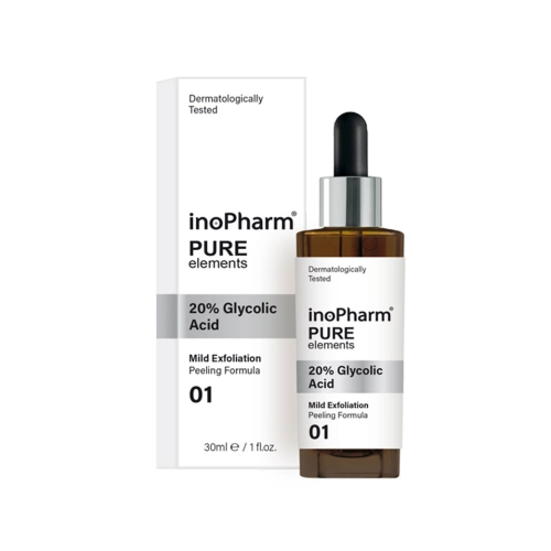 inoPharm serum sa 20% glikolne kiseline 30 ml (Istek roka 07.2024.)