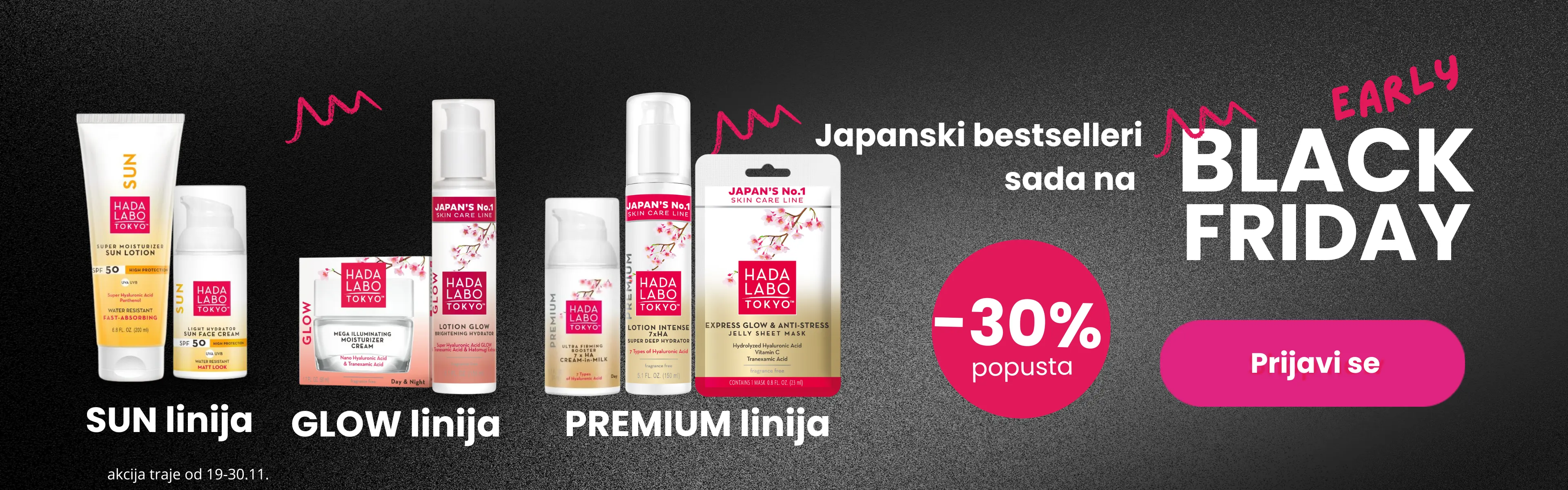 Hada Labo Tokyo Crni petak